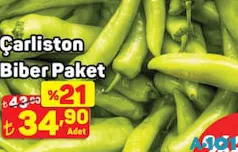 ÇARLİSTON BİBER PAKET